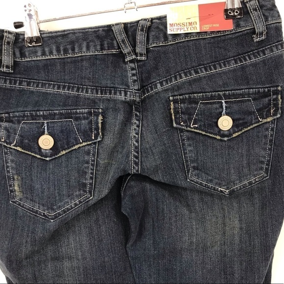 Mossimo Supply Co. Lowest Rise Crop Rolled Hem - Picture 8 of 11